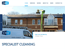 Tablet Screenshot of cmscleaningservices.co.uk